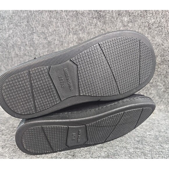 Kansas Jayhawks Size Medium 7/8 Women's Boots Winter Knit Fleece Button - Picture 9 of 9